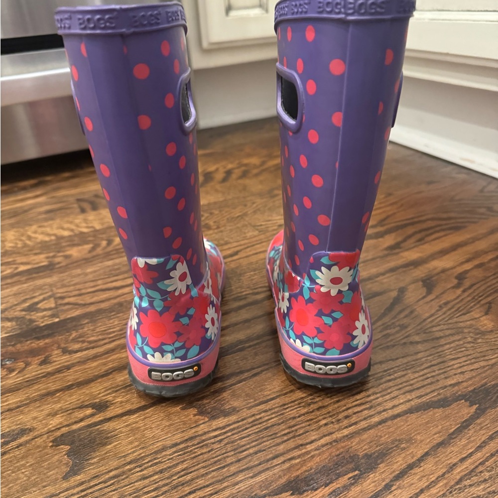 Bogs girls rain boots